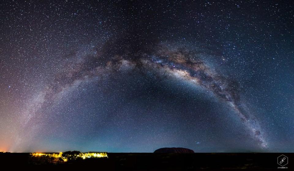 Night-time at Uluru, Northern Territory