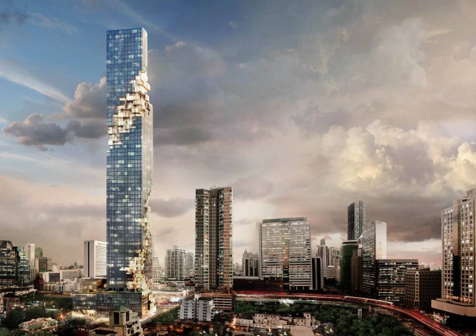 62 ชั้นแล้วนะ ว่าที่ตึกที่สูงที่สุดในเมืองไทย ตึก มหานคร ทาวน์เวอร์ MahaNakhon