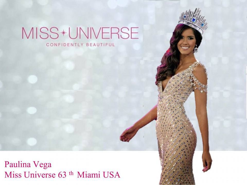 Paulina Vega  Miss Universe 63 th  Miami USA