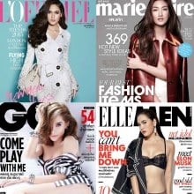 Superstar cover girls เหล่านางเอกตัวแม่ พาเหรดกันขึ้นปกนิตยสารหัวนอก