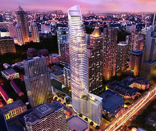 ตึก MAGNOLIAS ราชดำริ อีกตึกสวยๆที่กำลังก่อสร้างใจกลางเมืองกรุงเทพมหานคร