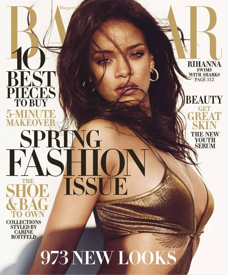 Rihanna @ Harper's Bazaar US March 2015