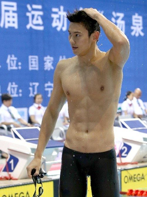 Ning Zetao หนิงเจ๋อเทา นักว่ายน้ำจีน ตี๋หล่อ หุ่นแซ่บมาก
