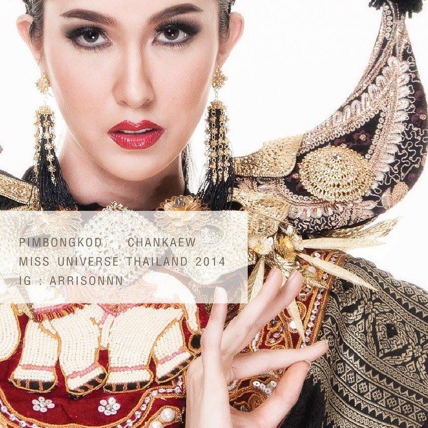 แอลลี่-พิมบงกช Miss Universe Thailand 2014