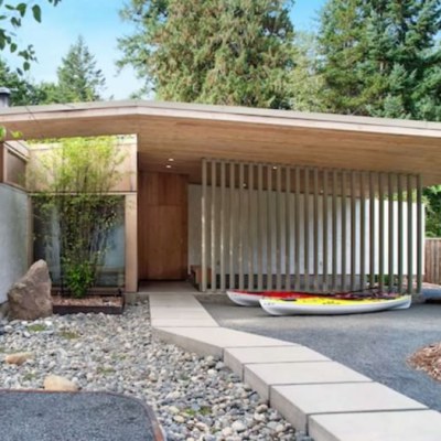 Brown Cabin by D’arcy Jones Architecture