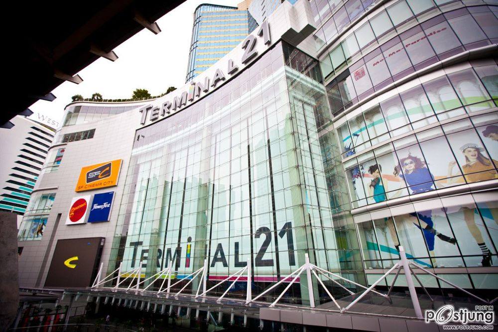 ห้าง Terminal 21 มาร์เก็ตสตรีทแห่งแรกของไทย