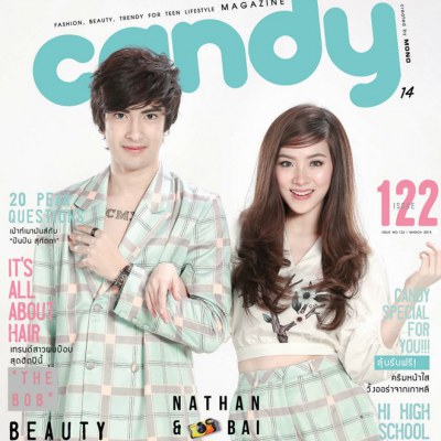 ใบเฟิร์น-พิมพ์ชนก & เนตั้น-แดนอรุณ @ CANDY Magazine no.122 March 2015