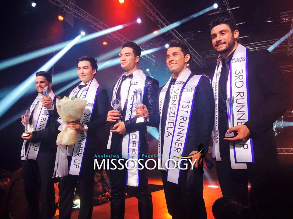 แสดงความยินดีกับ บูม-อภิวัชญ์ หนุ่มไทยคว้าที่ 3 เวที Mister Global 2015