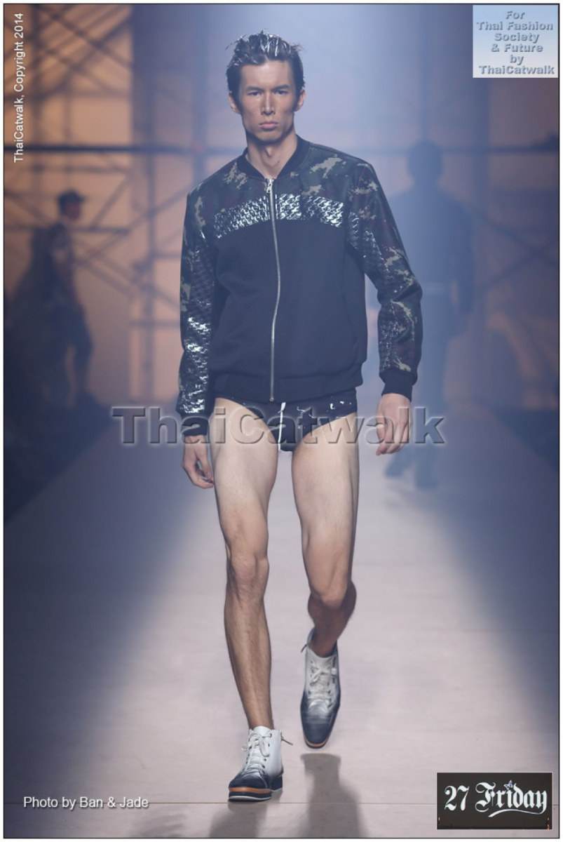 ELLE Fashion Week 2014 คนงานก่อสร้าง