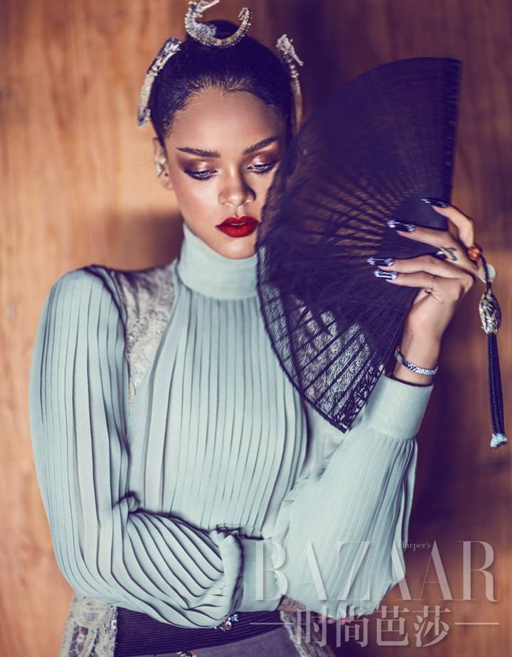 Rihanna @ Harper's Bazzar China April 2015