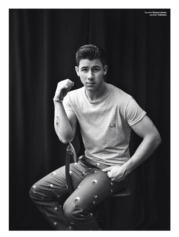 Nick Jonas @ TÊTU Magazine April 2015