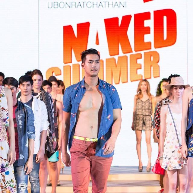 "เวียร์ ศุกลวัฒน์" Naked Summer Fashion Show 2015 @CentralPlaza Ubonratchathani