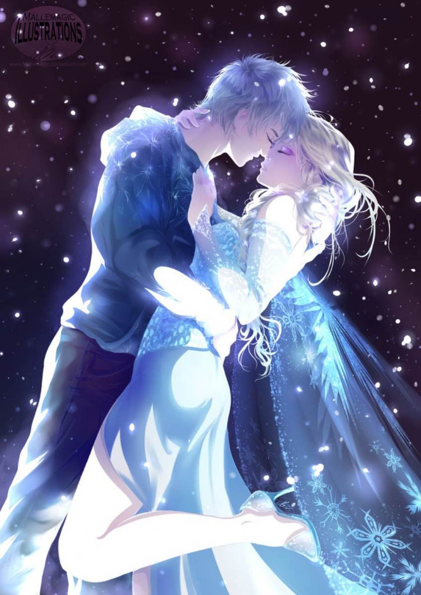 CUTE 132 - Jack Frost ❤ Elsa Frozen