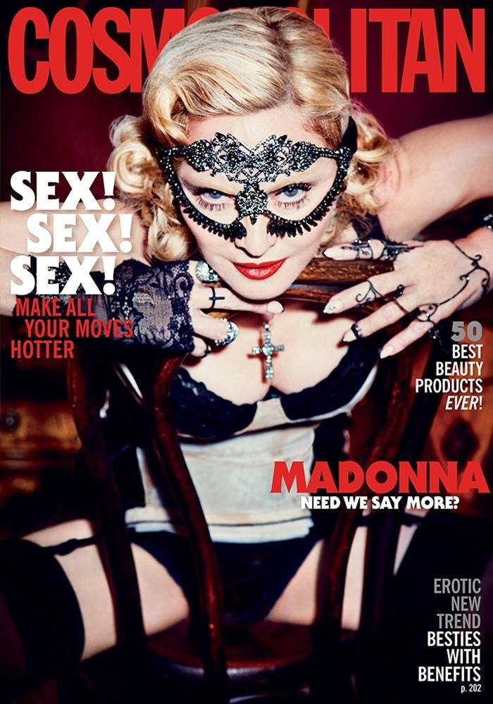 Madonna @ Cosmopolitan US May 2015