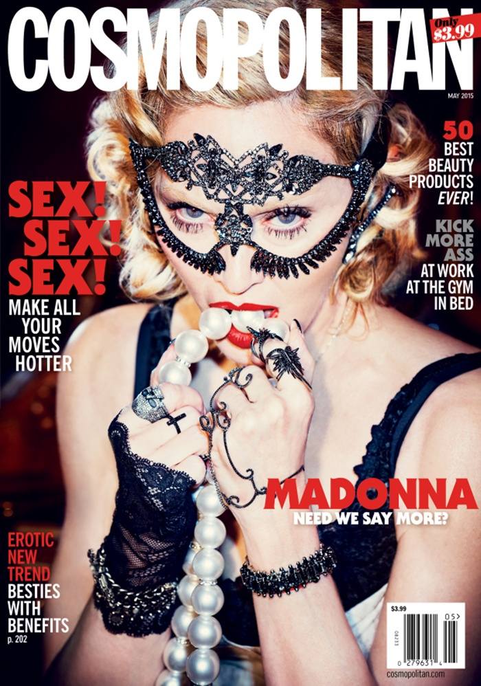 Madonna @ Cosmopolitan US May 2015