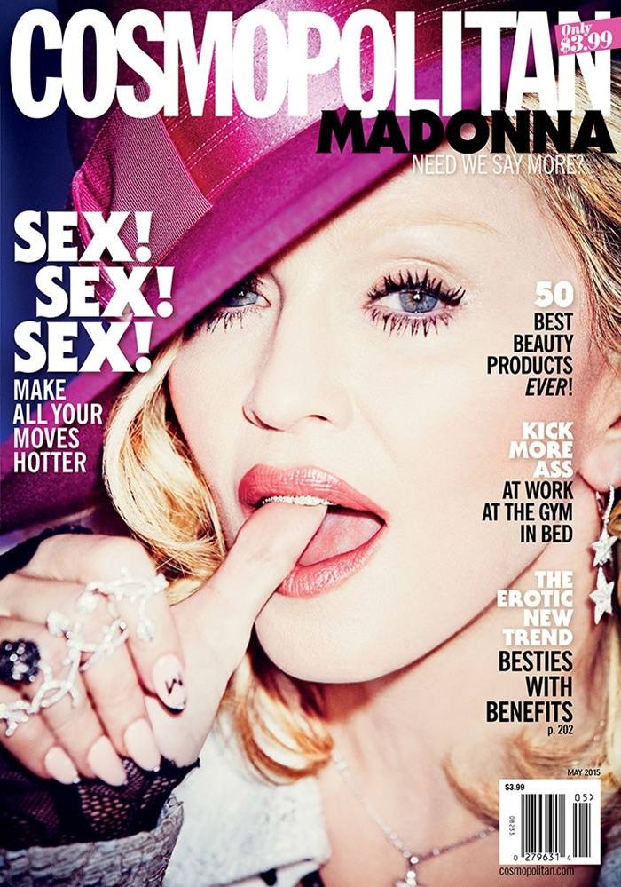 Madonna @ Cosmopolitan US May 2015