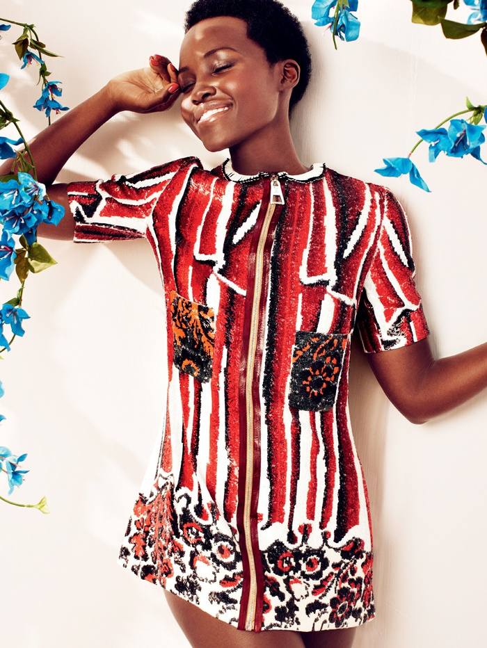 Lupita Nyong'o @ Harper's Bazaar UK May 2015