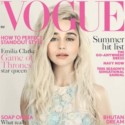 Emilia Clarke @ Vogue UK May 2015