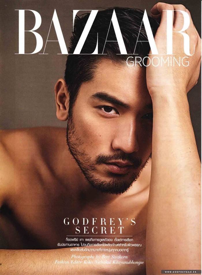 Godfrey Gao @ Harper's Bazaar Men Thailand S/S 2015