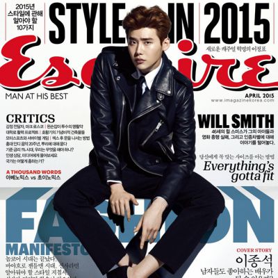 Lee Jong Suk @ Esquire Korea April 2015