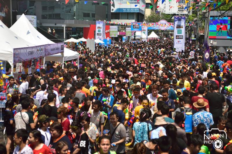 บรรยากาศ วันสงกรานต์ ทั่วประเทศไทย 2558 Songkran Festival Thailand 2015