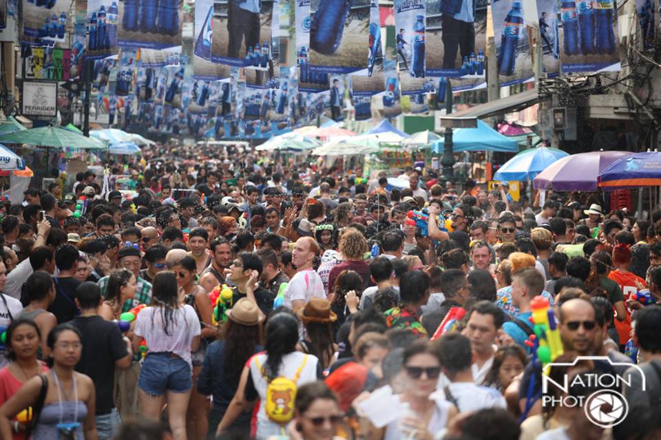 บรรยากาศ วันสงกรานต์ ทั่วประเทศไทย 2558 Songkran Festival Thailand 2015