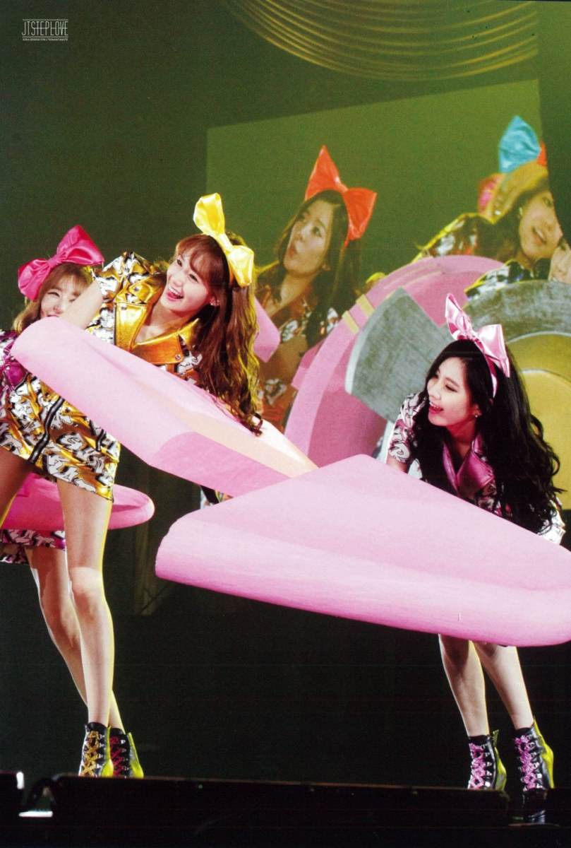 Girls' Generation The Best Live at Tokyo Dome scan