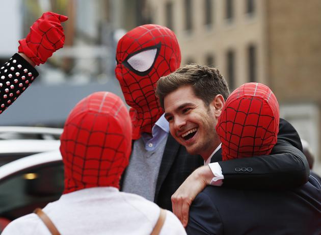 Andrew Garfield สไปเดอร์แมน รอยยิ้มใจละลาย
