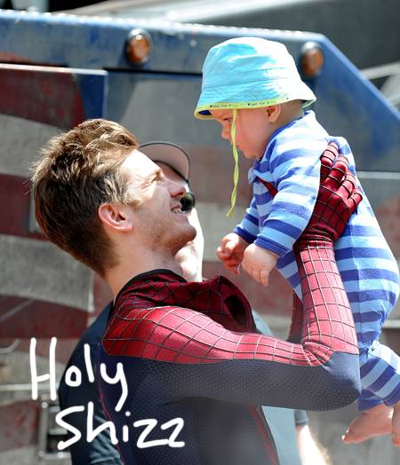 Andrew Garfield สไปเดอร์แมน รอยยิ้มใจละลาย