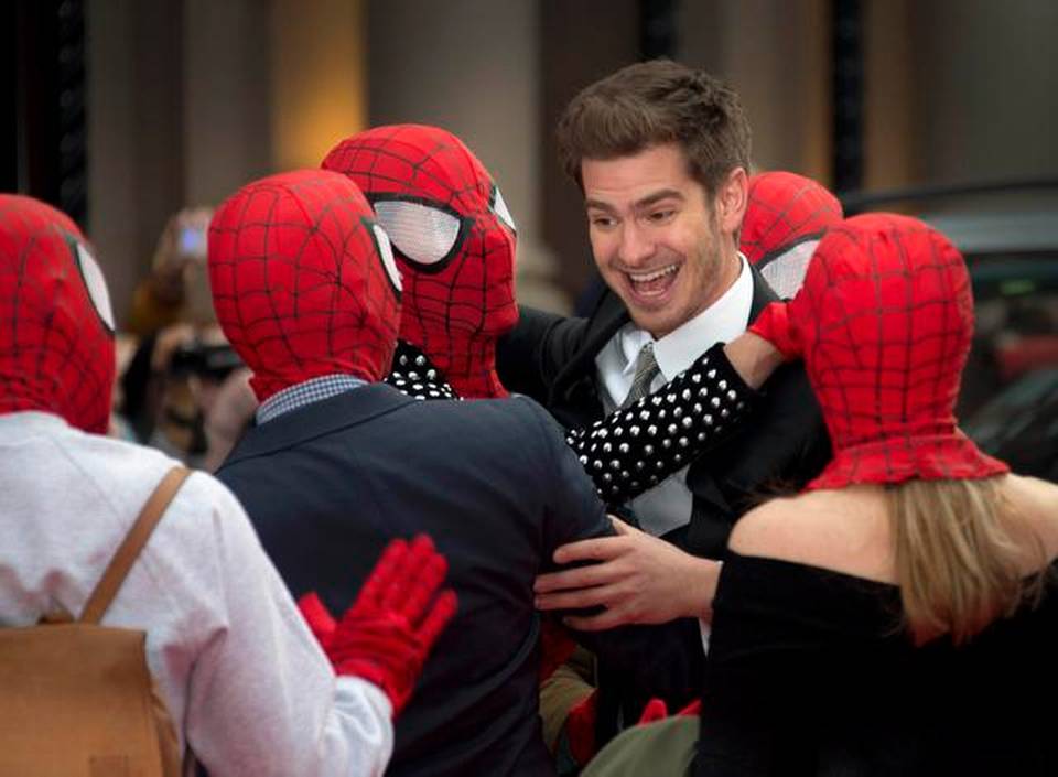 Andrew Garfield สไปเดอร์แมน รอยยิ้มใจละลาย