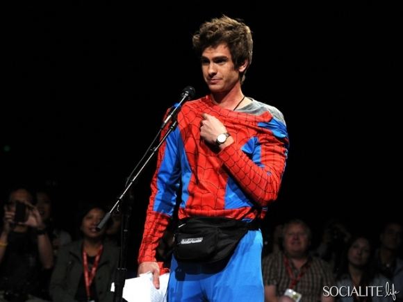 Andrew Garfield สไปเดอร์แมน รอยยิ้มใจละลาย