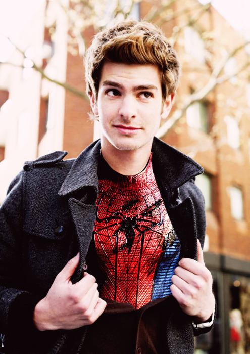 Andrew Garfield สไปเดอร์แมน รอยยิ้มใจละลาย