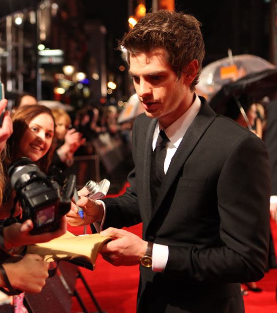 Andrew Garfield สไปเดอร์แมน รอยยิ้มใจละลาย