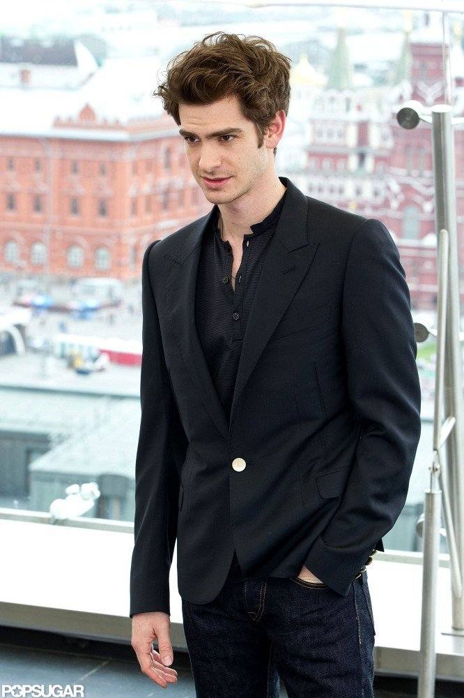 Andrew Garfield สไปเดอร์แมน รอยยิ้มใจละลาย