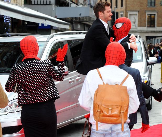 Andrew Garfield สไปเดอร์แมน รอยยิ้มใจละลาย