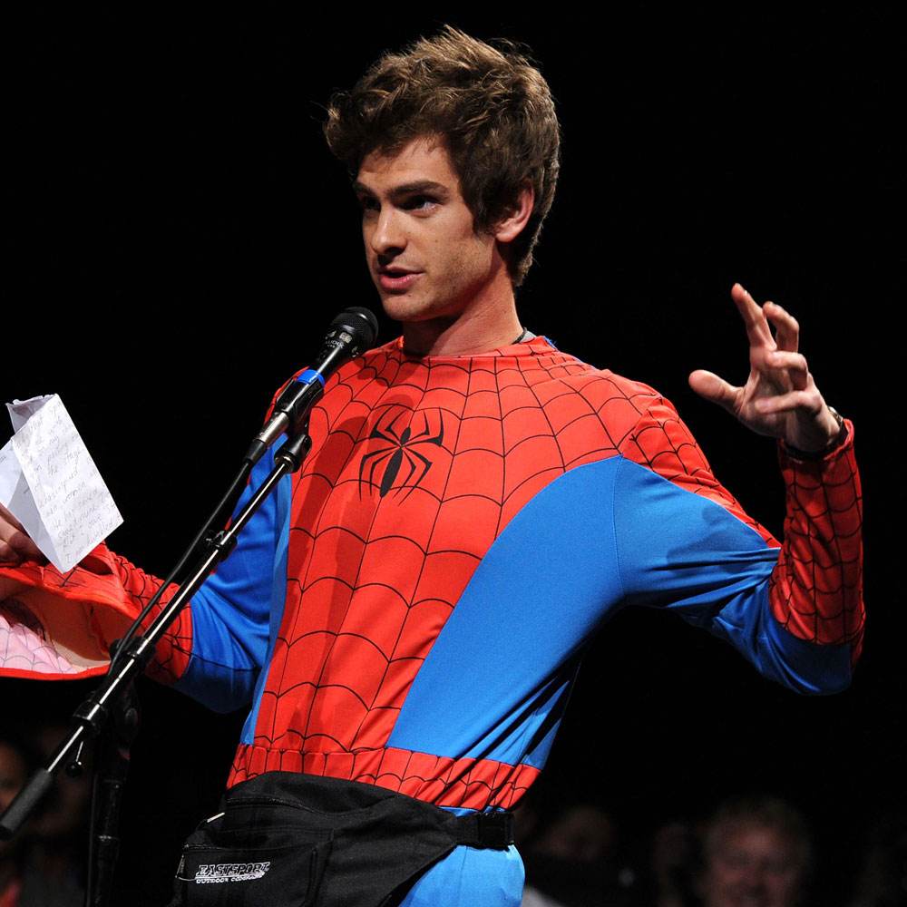 Andrew Garfield สไปเดอร์แมน รอยยิ้มใจละลาย