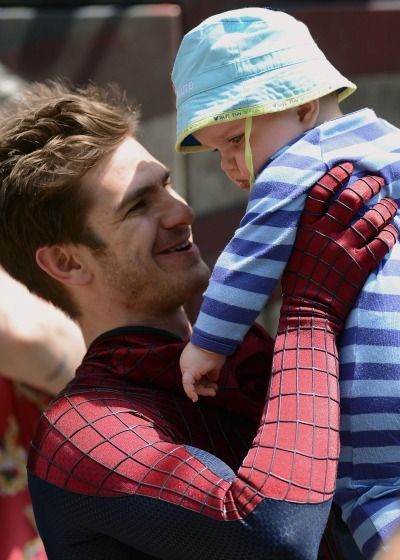 Andrew Garfield สไปเดอร์แมน รอยยิ้มใจละลาย