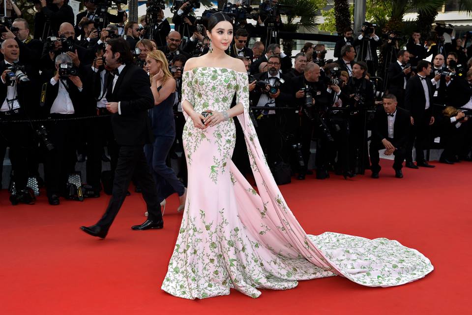 Fan Bing Bing  สวยสง่าดุจนางพญา บนพรมแดงเมืองคานส์ Cannes film festival 2015