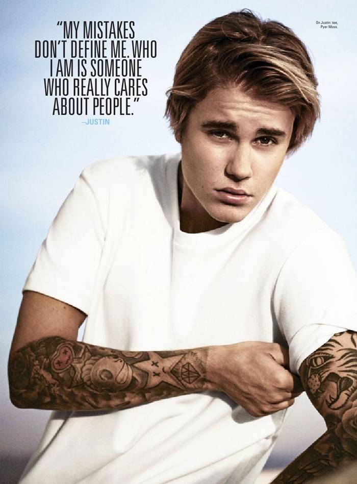 Justin Bieber @ Seventeen Magazine June 2015