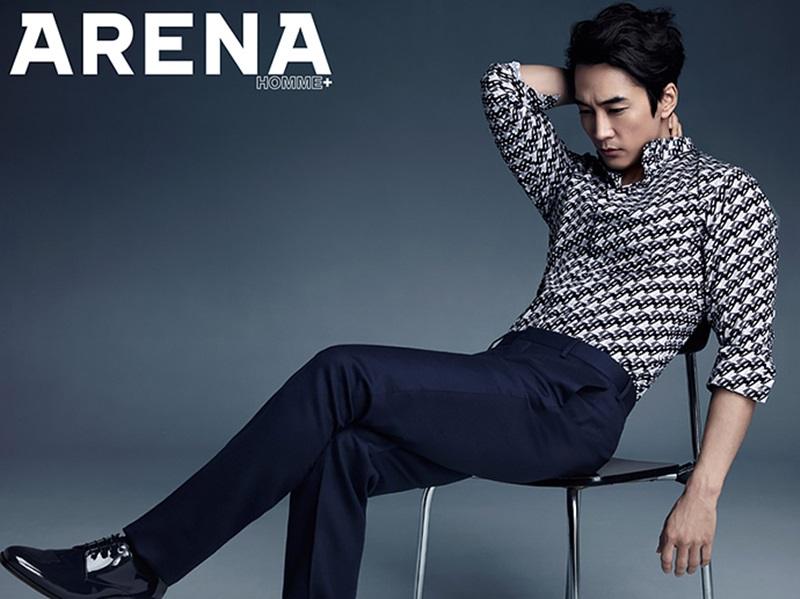 Song Seung Heon @ Arena Homme Korea June 2015