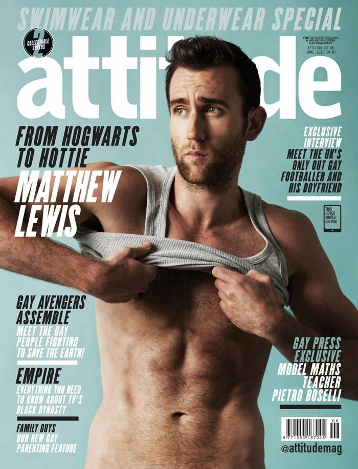 Matthew Lewis @ Attitude UK June 2015