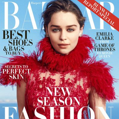 Emilia Clarke @ Harper's Bazaar US June 2015