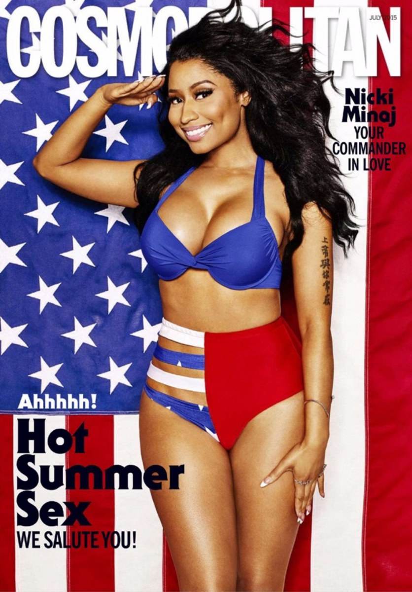 Nicki Minaj @ Cosmopolitan US July 2015