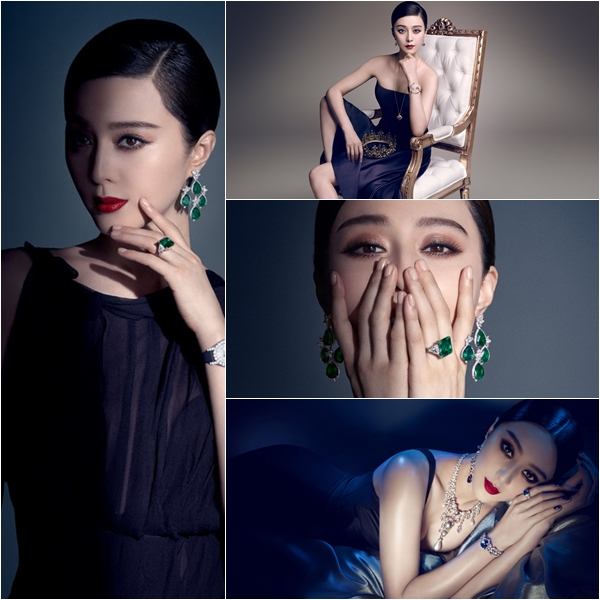 Fan Bing Bing กับเครื่องเพชร Chopard และ Cartier