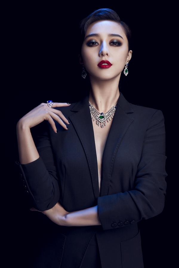 Fan Bing Bing กับเครื่องเพชร Chopard และ Cartier