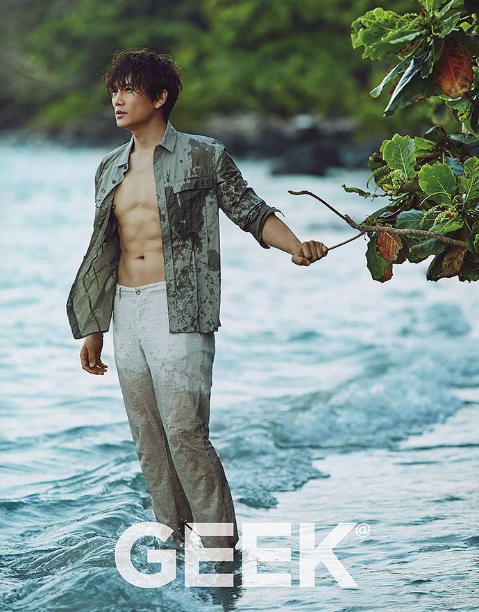 Ji Sung @ GEEK Magazine June 2015