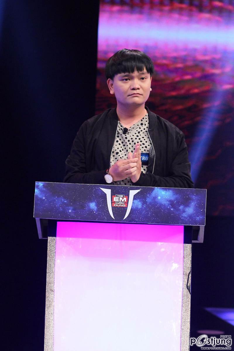 Koolcheng Trịnh Tú Trung in gameshow "Trẻ Em Luôn Đúng"