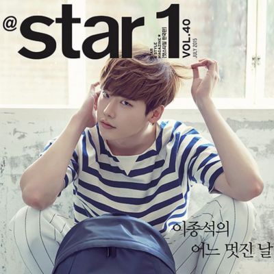 Lee Jong Suk @Star 1 vol.40 July 2015