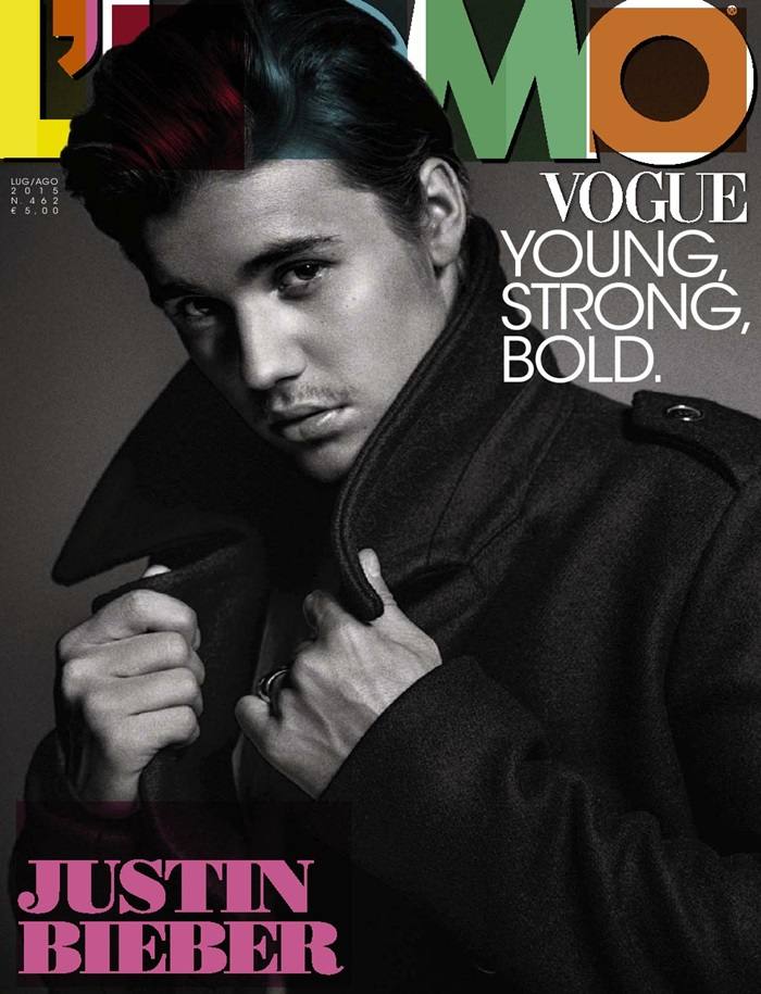 Justin Bieber @ L'Uomo Vogue Italia July 2015