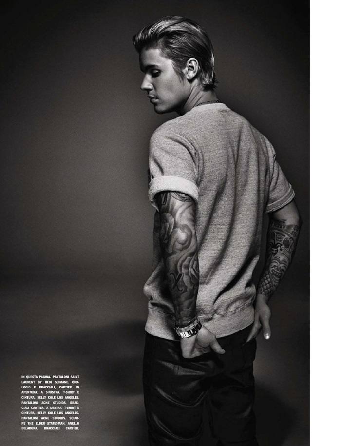 Justin Bieber @ L'Uomo Vogue Italia July 2015